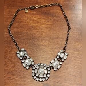 J. Crew jeweled‎ statement necklace